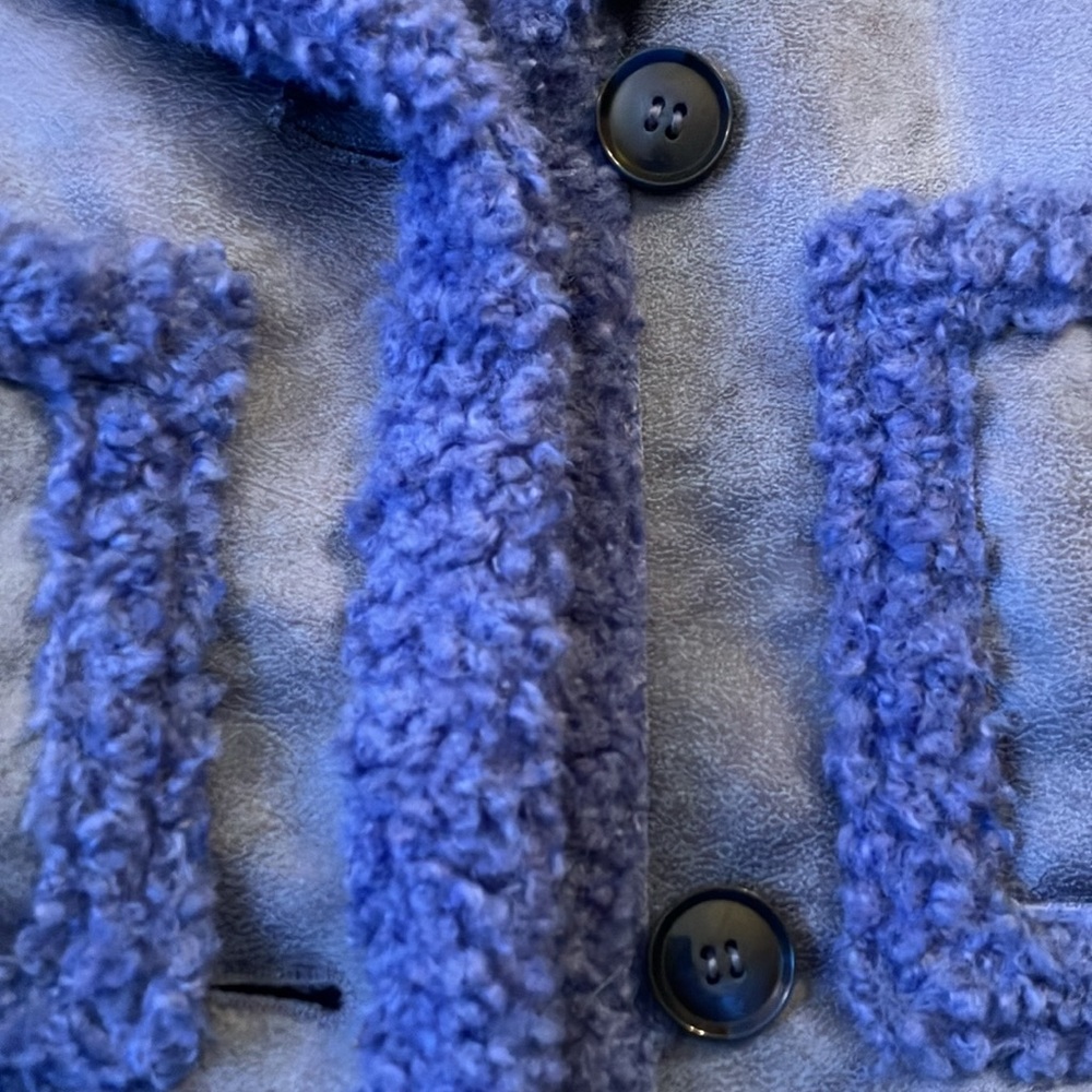 Avec Les Files faux suede jacket - Picture 2 of 8